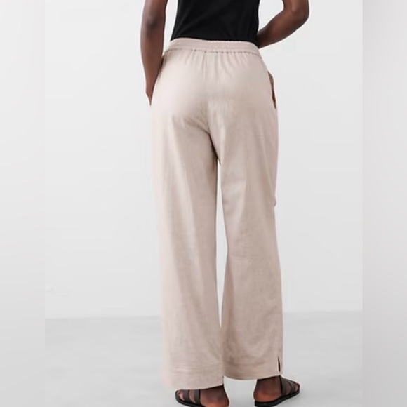 Banana Republic Linen Drawstring Trouser NWT - Picture 2 of 6